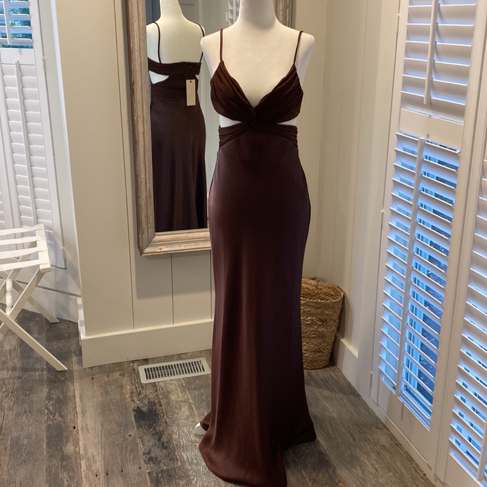 Bec & Bridge Nadia Twist Maxi Dress Size 4